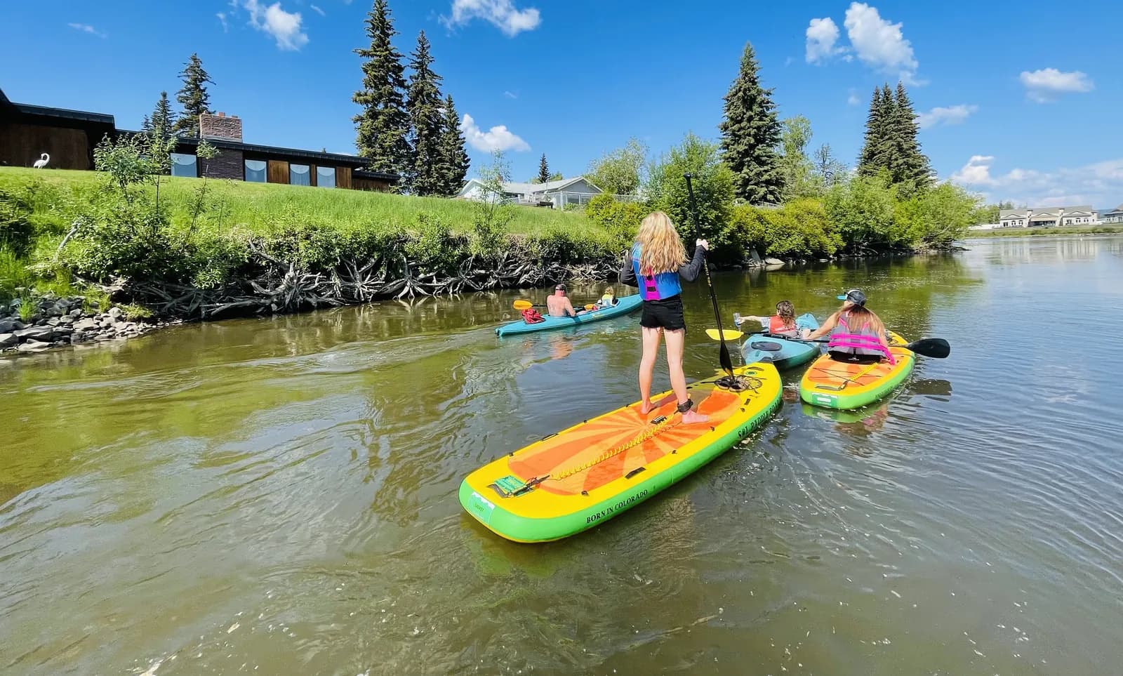 Canoe Alaska guests ready to hit the Chena River in Fairbanks